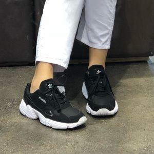 adidas black falcon